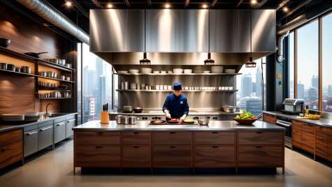 開放式廚房防油煙秘籍大公開